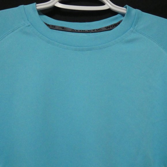 ATHLETIC WORKS | large, 14 | Light Blue Tank Top | 100% Polyester | Mesh Sides - Picture 4 of 15